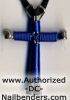 disciples cross necklace royal